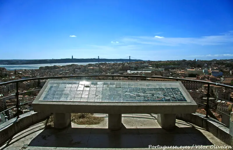 A Lisbon miradouro lookout